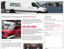 Tablet Screenshot of callawayglass.com